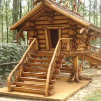 Купить детскую игровую площадку домик