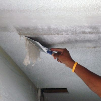  Предварительная отделка потолка