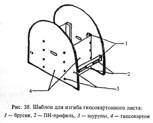 Устройство криволинейных поверхностей