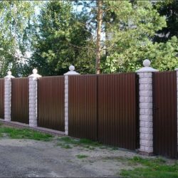 Деревянные заборы