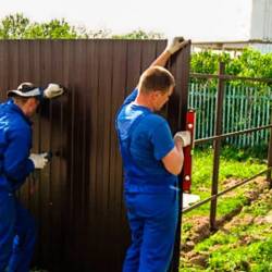 Металлические заборы производство